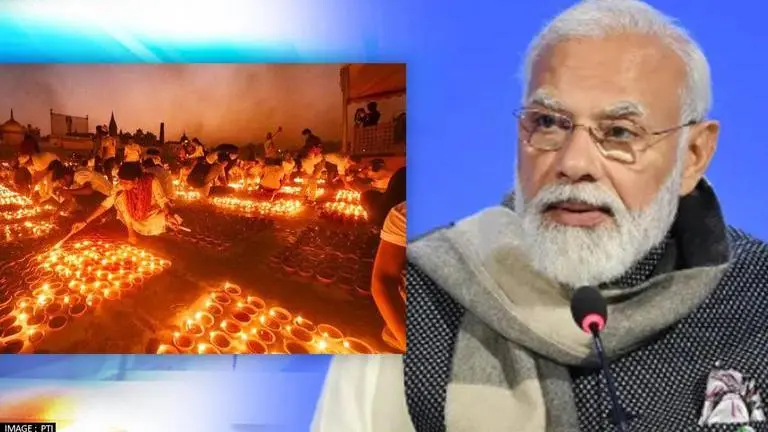 PM Modi greets nation on Diwali; prays for happiness and prosperity of citizens PM Modi