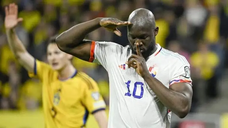Romelu Lukaku nets hat trick on his return for Belgium against Sweden Romelu Lukaku