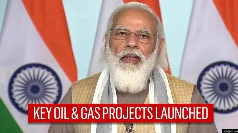 PM Modi inaugurates oil & gas projects in Tamil Nadu, points out India's import dependence PM Modi launches oil and gas projects in Tamil Nadu for sustainable growth of India