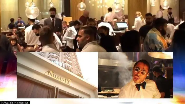 Salt Bae opens a restaurant in London, food price leaves netizens stunned Salt Bae's UK restaurant