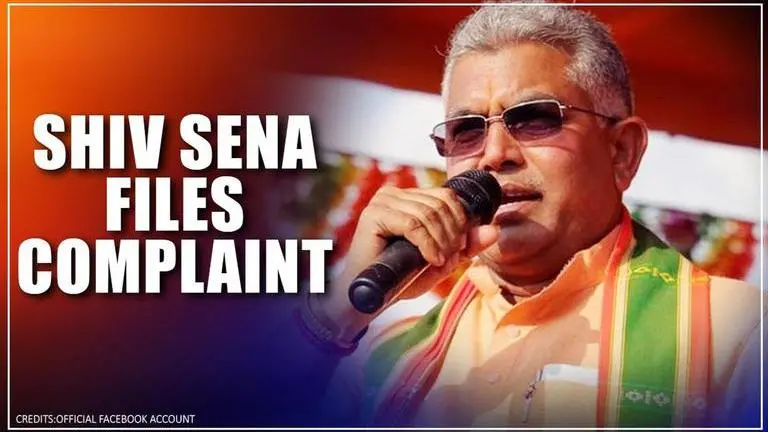 Shiv Sena neta files complaint against WB BJP chief Dilip Ghosh; says 'fear for my life' West Bengal