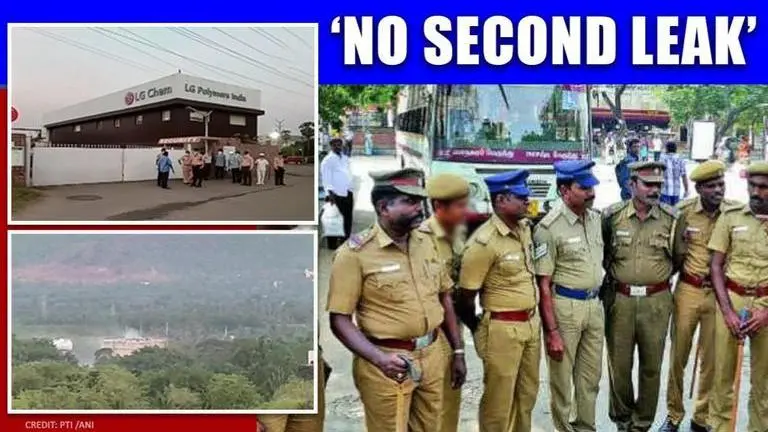 Andhra Pradesh Police discredits reports of second gas leak at LG Polymers in Vizag Andhra Police