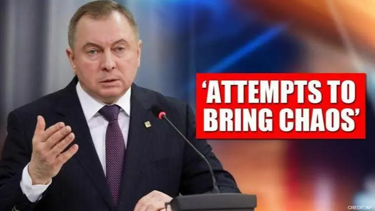 Belarus: Makei says foreign interference would be harmful, asks states to show 'wisdom'