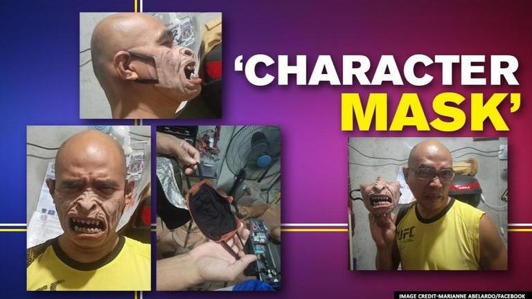 Filipino prosthetic specialist makes horror-inspired face masks amid ...