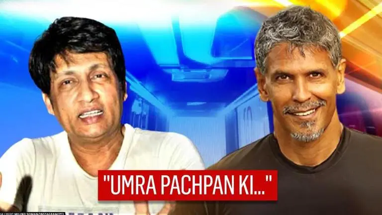 Milind Soman's nude photo gets funny wordplay reaction from Shekhar Suman; netizens join