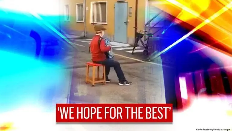 Video: Italian man serenades COVID-19 positive wife from streets, netizens wish them well Italian man serenades COVID-19 positive wife, netizens wish them 100 years of togetherness