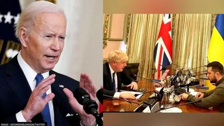 Boris Johnson strategises with Joe Biden on Ukraine war; informs POTUS about Kyiv visit Boris Johnson