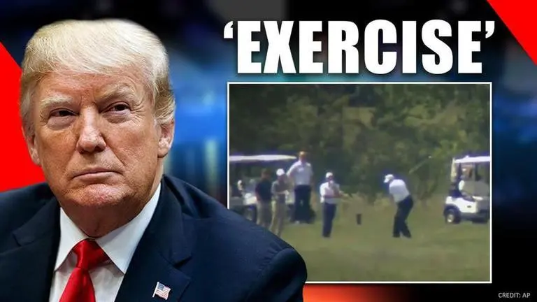Trump justifies golf round as US Covid deaths near 1 lakh as 'exercise; first in 3 months' Trump