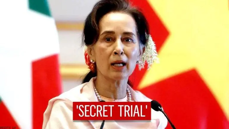 Aung San Suu Kyi's trial begins in secret after military imposes new charges Aung San Suu Kyi's trial begins a day early after military imposes new charges