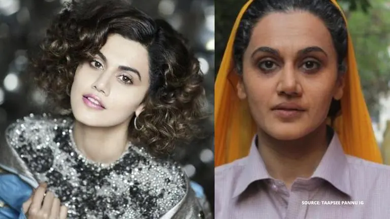 Taapsee Pannu shares a throwback pic where she 'gets out of the skin of Prakashi Tomar' Taapsee Pannu