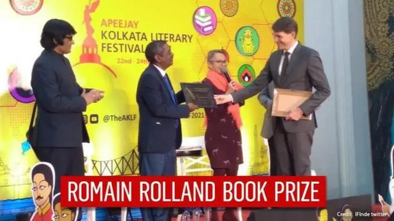 French novel's Tamil translation wins Romain Rolland Prize in Kolkata's Literary Fest Tamil