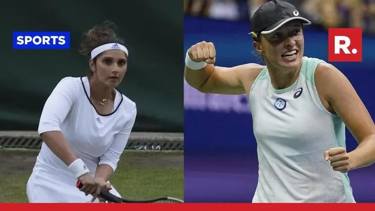 World no. 1 Iga Swiatek hails former doubles world No.1 Sania Mirza after her retirement Iga Swiatek