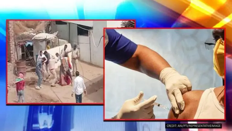 MP cops thrash kin of COVID-19 patient after attack on healthcare workers ANI/PTI/Representative Image