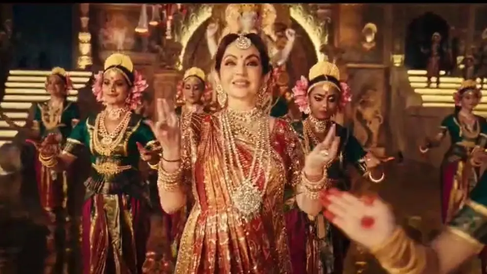 WATCH: Nita Ambani Dances To Vishwambhari Stuti, Seeks Blessings For Anant-Radhika From Goddess Ambe Nita Ambani