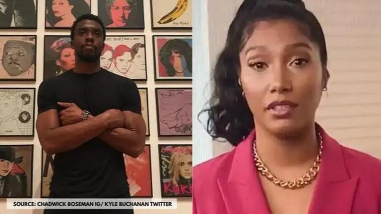 Chadwick Boseman's wife gets emotional as she accepts posthumous tribute to the late actor Chadwick Boseman