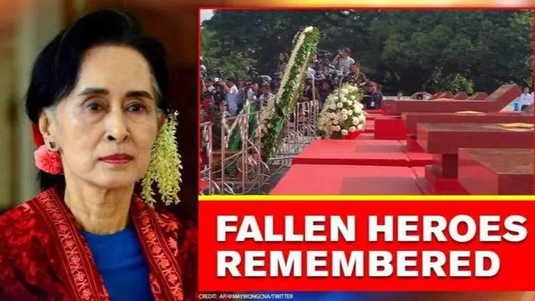 Myanmar observes annual Martyr's Day, pays tribute to fallen heroes Myanmar observes annual Martyr's Day