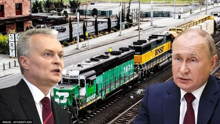 Russia-Ukraine war: First train carrying sanctioned goods reaches Kaliningrad Russia-Ukraine war