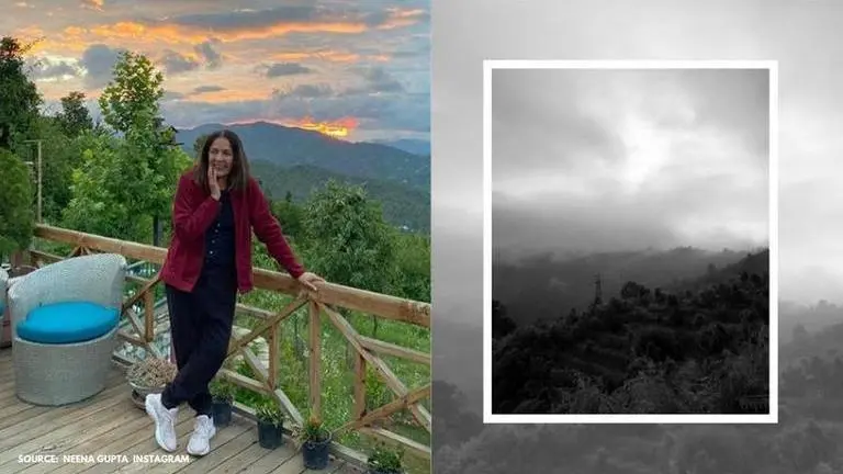 Neena Gupta shares glimpse of her blissful morning in Mukteshwar; see pic Neena Gupta