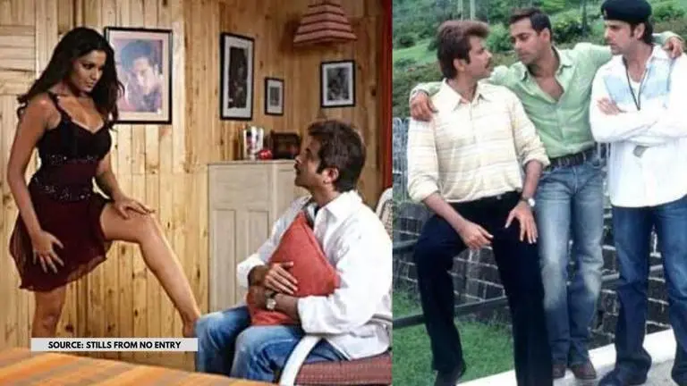 Anil Kapoor-starrer 'No Entry' BTS videos that will make you nostalgic Anil Kapoor