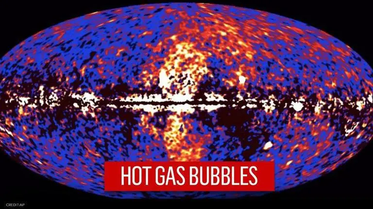 Giant X-Ray Bubbles discovered trapped in Milky Way's halo above and below galactic plane X-Ray