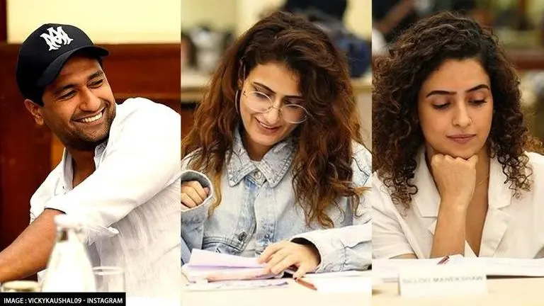 Vicky Kaushal joined by Fatima Sana Sheikh and Sanya Malhotra for 'Sam Bahadur' reading Vicky Kaushal