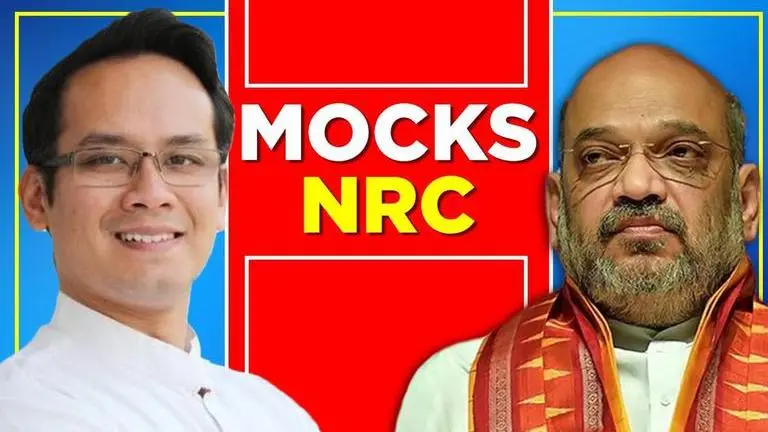 Assam MP Gaurav Gogoi slams Centre's move to implement NRC nationwide Assam MP