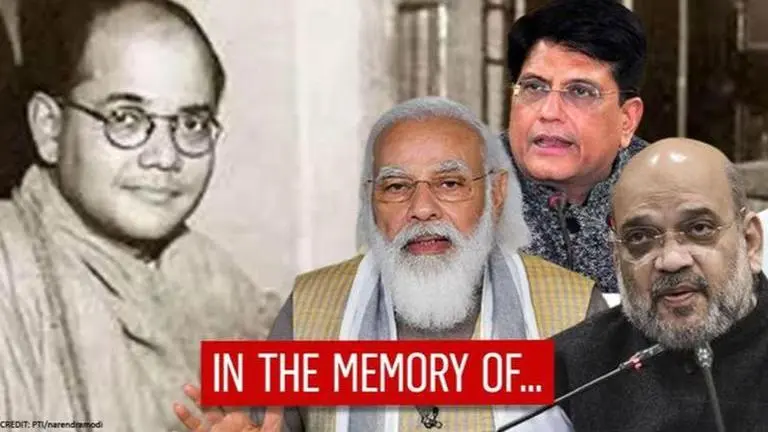 Netaji's birth anniversary: Union ministers pay tribute to 'charismatic freedom fighter' Netaji birth anniversary