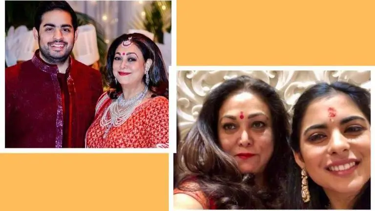 Tina Ambani shares a heartfelt note for Akash Ambani & Isha Ambani on their 29th birthday Tina Ambani