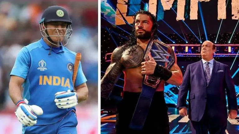 WWE Champion Roman Reigns' special counsel Paul Heyman takes dig at MS Dhoni WWE