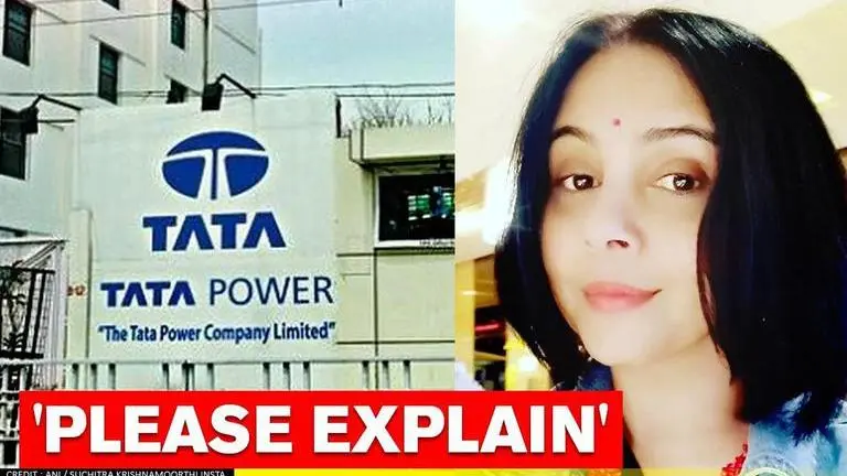 'Rubbish': Suchitra Krishnamoorthi reacts to electricity bill worth Rs. 47,000 Suchitra Krishnamoorthy