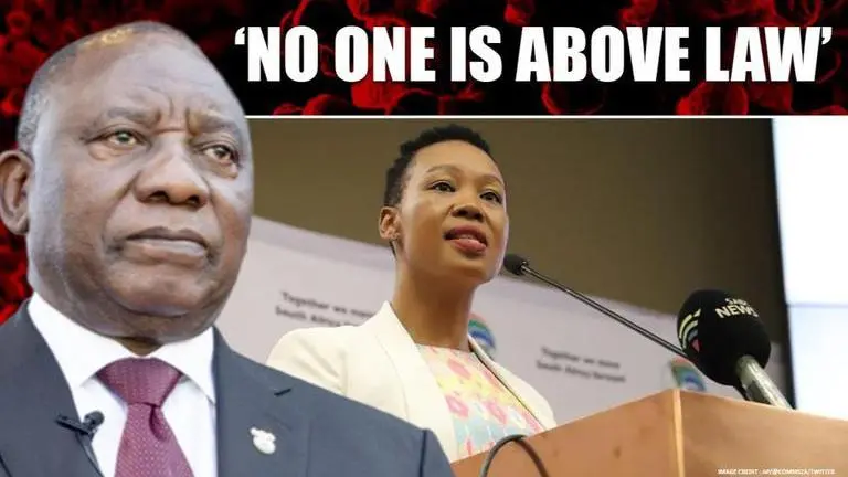 South Africa's minister sent on 'special leave' for violating COVID-19 lockdown South Africa