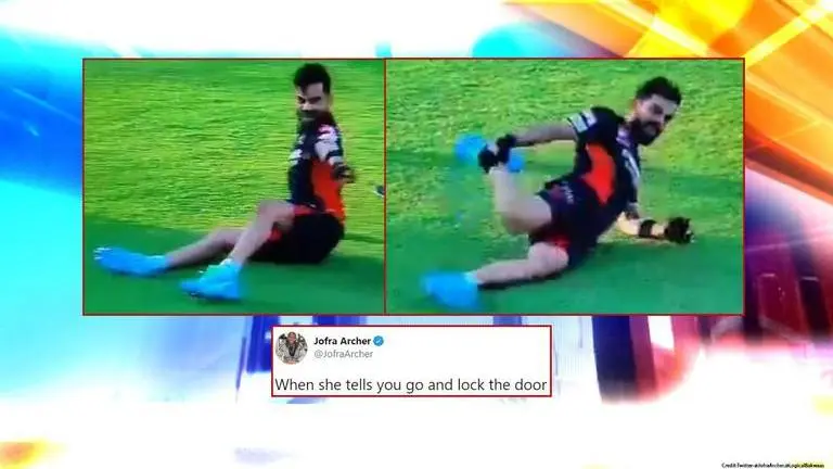 Virat Kohli's on-field dance moves prompt netizens to set it to Bollywood tunes | WATCH Virat Kohli