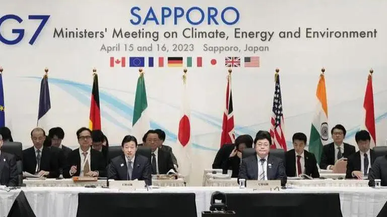 India asks rich nations to intensity emission cuts at G7 ministers' meeting on Climate Energy