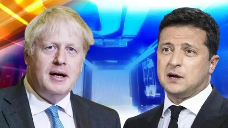 Zelenskyy discusses Mariupol evacuation with UK PM Johnson; requests defensive support Zelenskyy