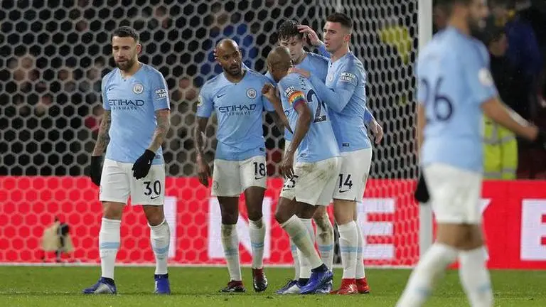 Man City and Leicester scrape into FA Cup quarterfinals