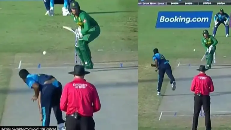 T20 WC: Fans fume at Lahiru Kumara for obstructing field appeal to dismiss van der Dussen Lahiru Kumara