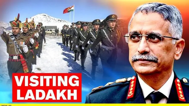 Indian Army Chief Gen Naravane in Ladakh for on-ground review amid LAC standoff with China COAS MM Naravane