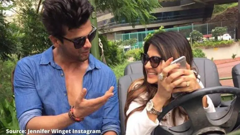 Jennifer Winget's photos with her Beyhadh co-star Kushal Tandon Jennifer Winget