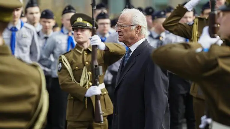 Sweden's king and queen visit Baltic neighbour Estonia -