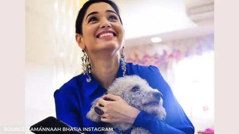 Tamannaah Bhatia's pics with her dog Pebbles are every bit adorable Tamannaah Bhatia