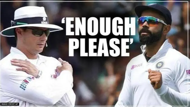 'Enough Please': Virat & co. get umpire warning for confusing Kiwi Batsmen; Watch Virat Kohli