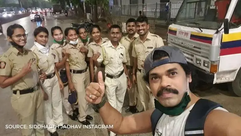Siddharth Jadhav thanks police force for their efforts amid lockdown Siddharth Jadhav