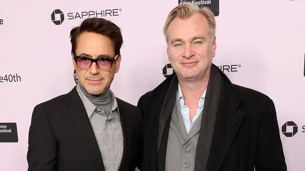 Christopher Nolan Admits He Was ‘Little Afraid’ Of Robert Downey Jr When They First Met robert downey jr. and oppenheimer