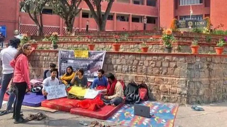 IIMC students call off hunger strike against fee hike