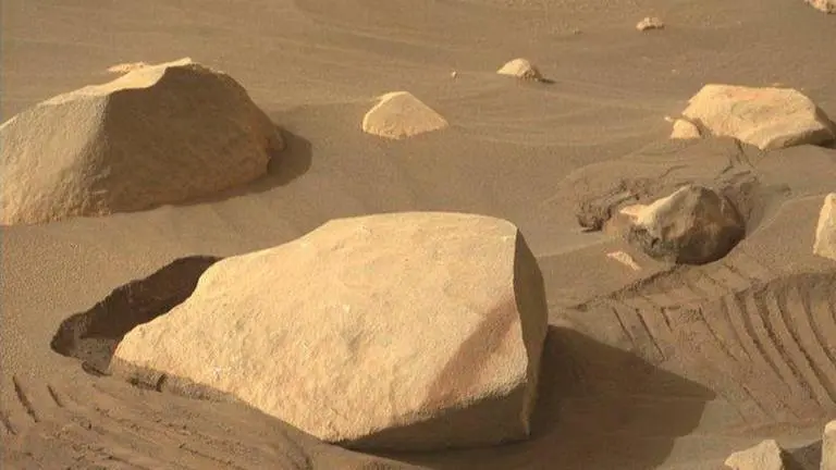 NASA's Perseverance rover creates 'accidental Zen art' showcasing desolate charm of Mars NASA