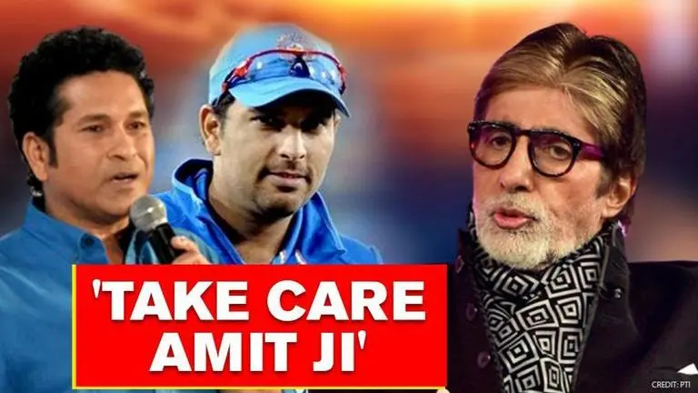 'Entire country behind you:' Yuvraj Singh, Tendulkar wish for Bachchan's quick recovery Amitabh Bachchan