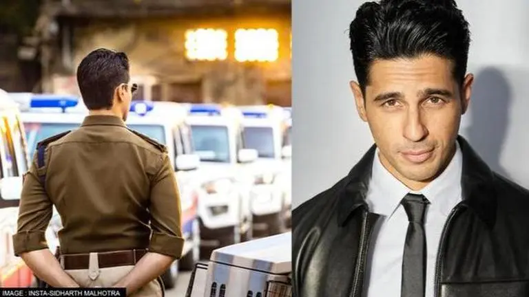 Rohit Shetty collabs with Sidharth Malhotra for cop series; actor shares first glimpse Sidharth Malhotra