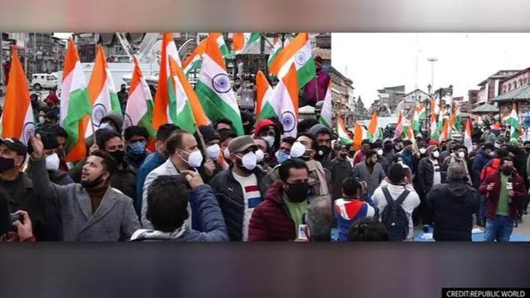 J&K's Awami Awaz Party celebrates R-Day; 'Will make Kashmir a jewel of crown for nation' Republic Day