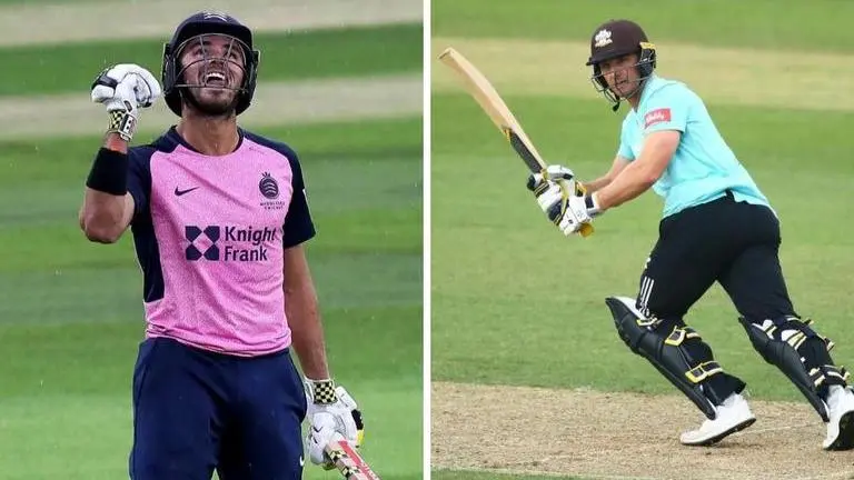 Vitality T20 Blast SUR vs MID live streaming, where to watch in India, pitch report Vitality T20 Blast