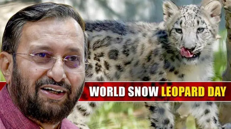 Javadekar seeks global effort to double snow leopard population Prakash